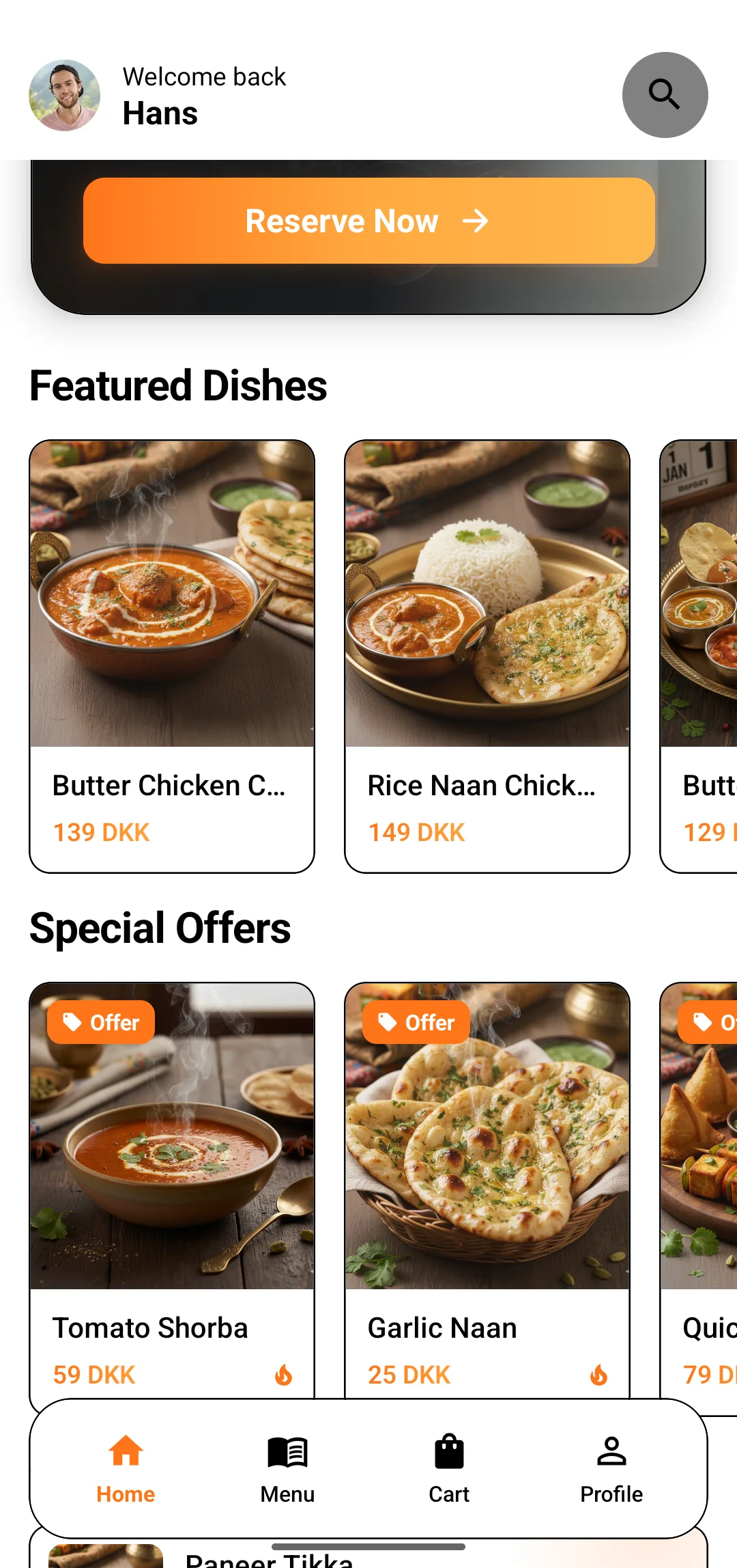 Accessibility high-contrast screenshot